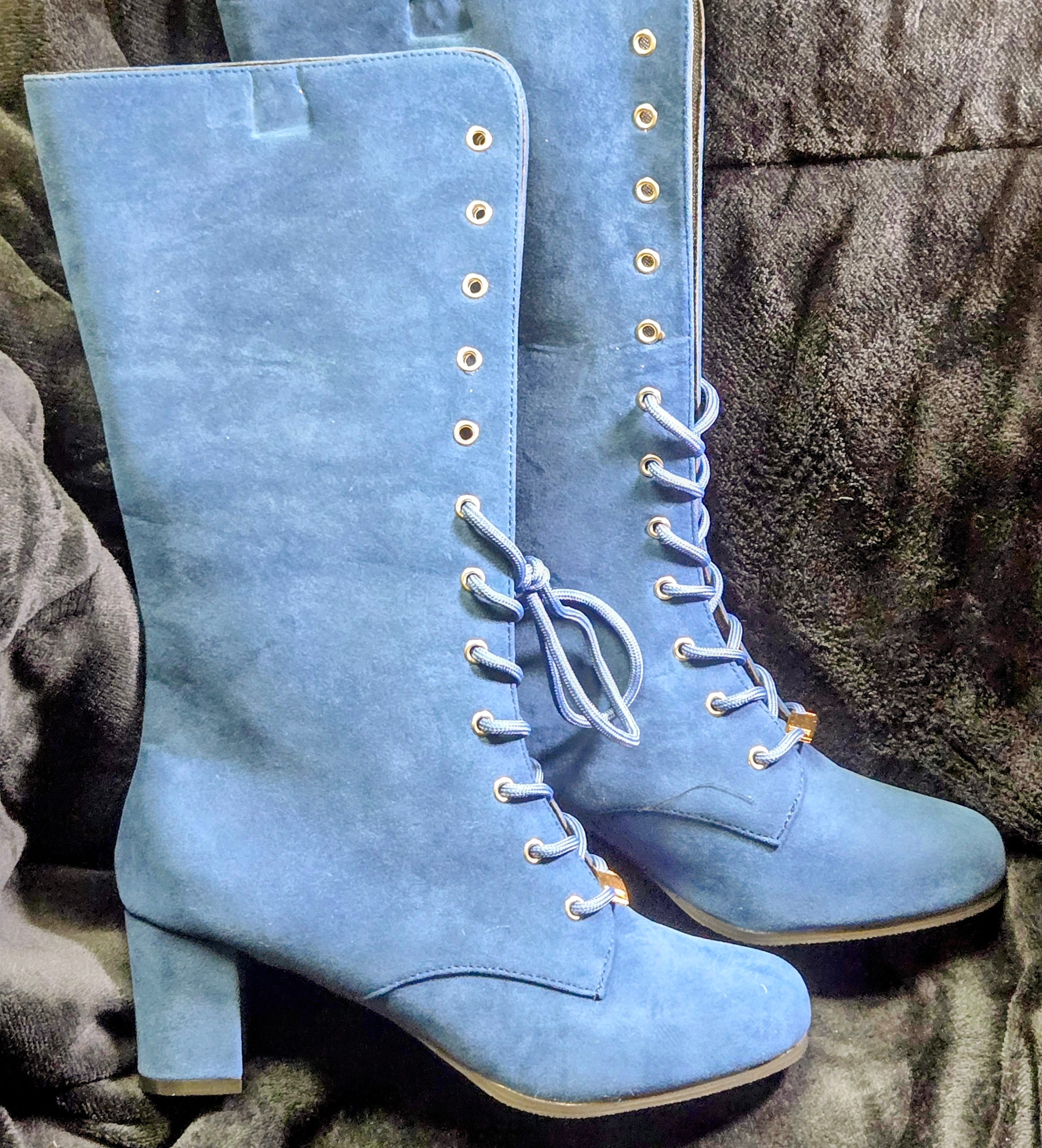 Concrete Bloom Lace-Ups