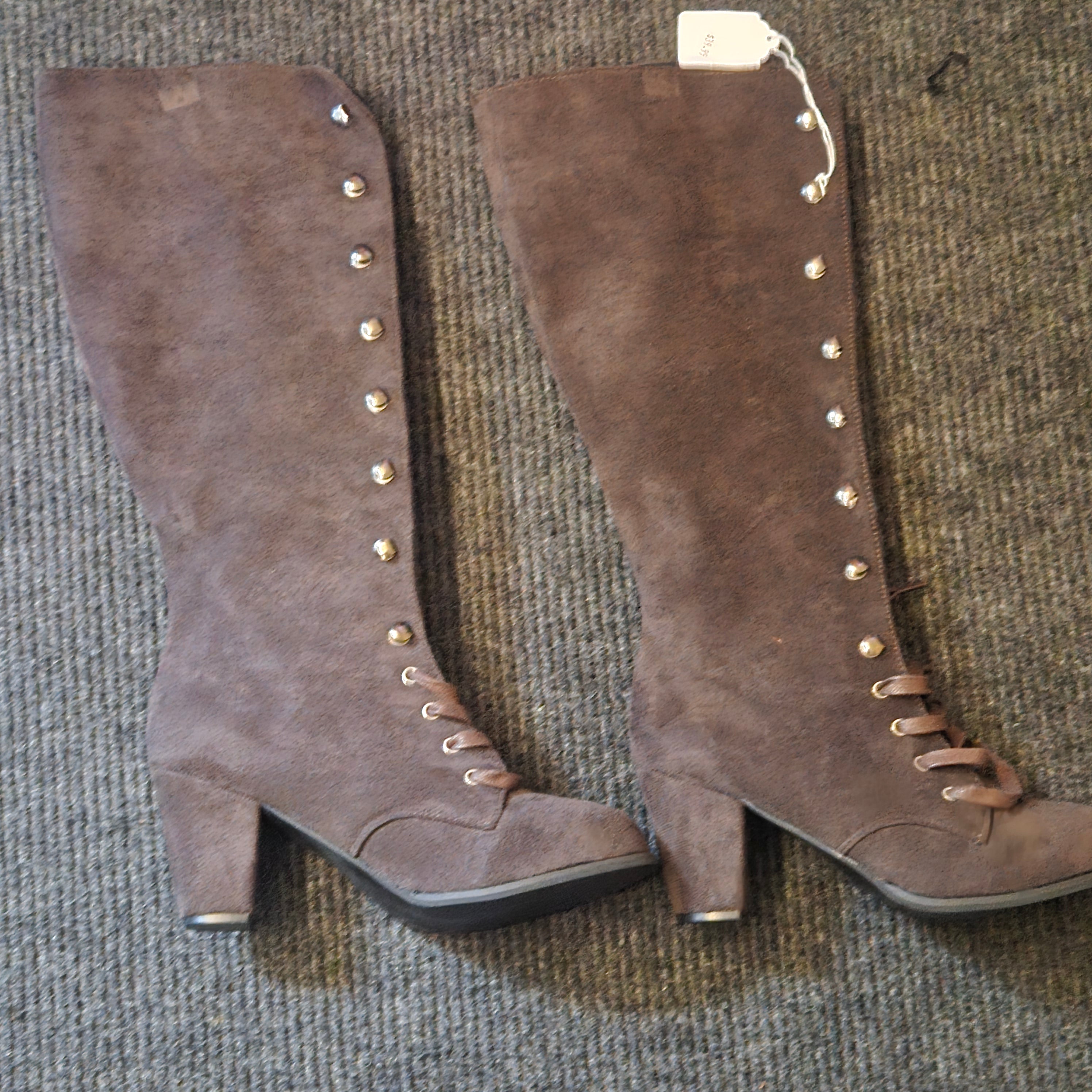 Concrete Queen Studded Boot