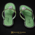 Emerald Crystal Luxe Sandal