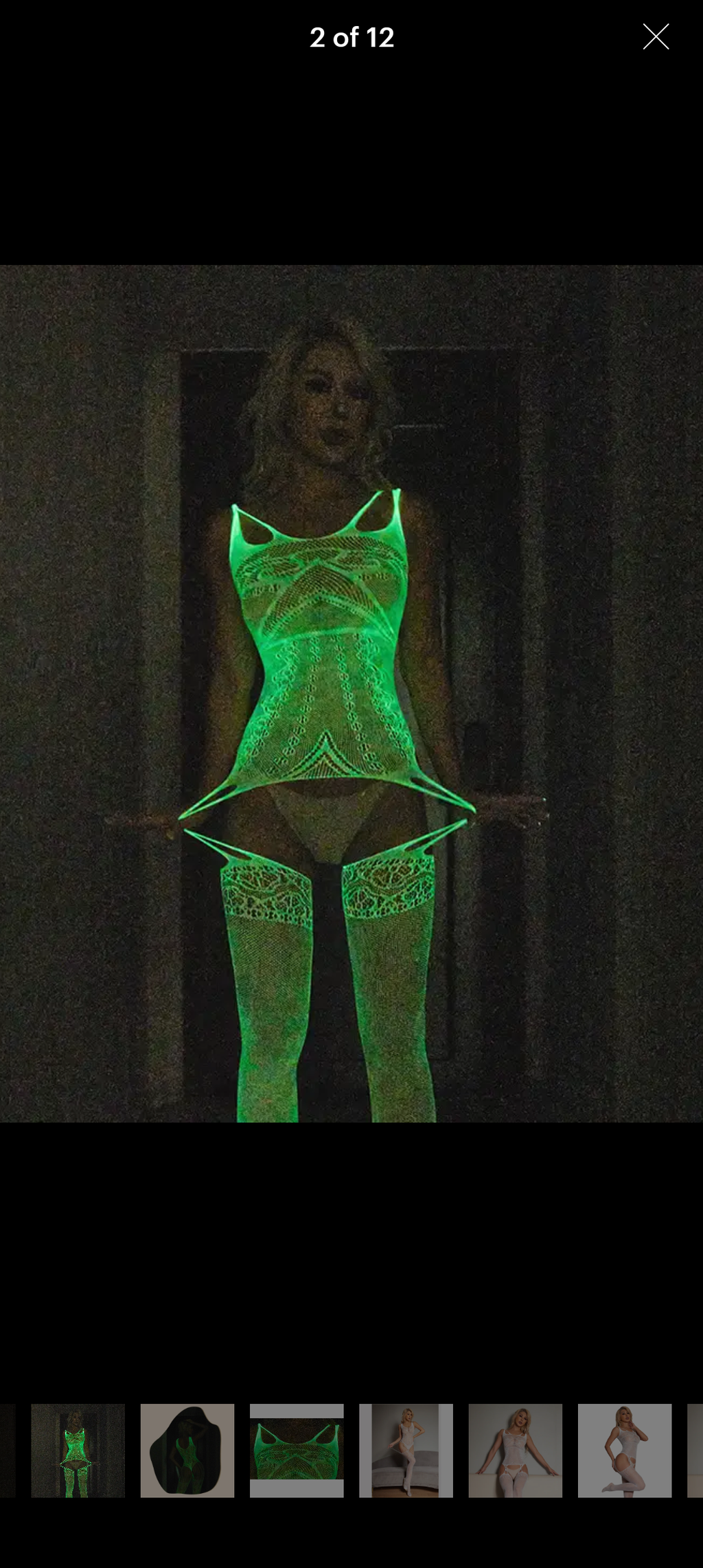 Blade Runna glow body suit