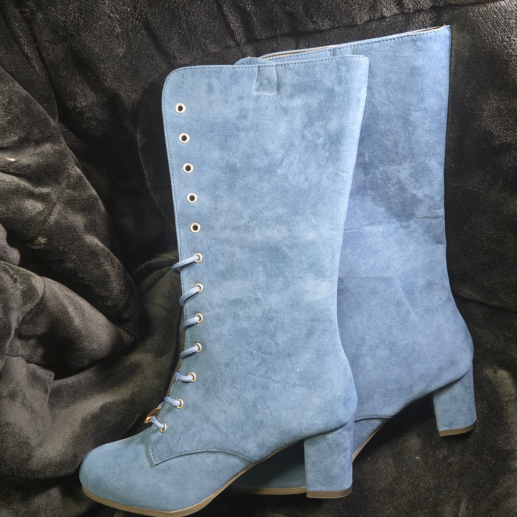 Concrete Bloom Lace-Ups