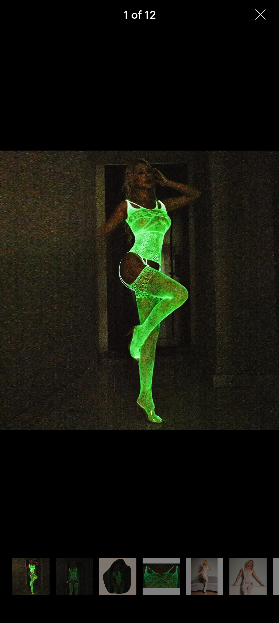 Blade Runna glow body suit