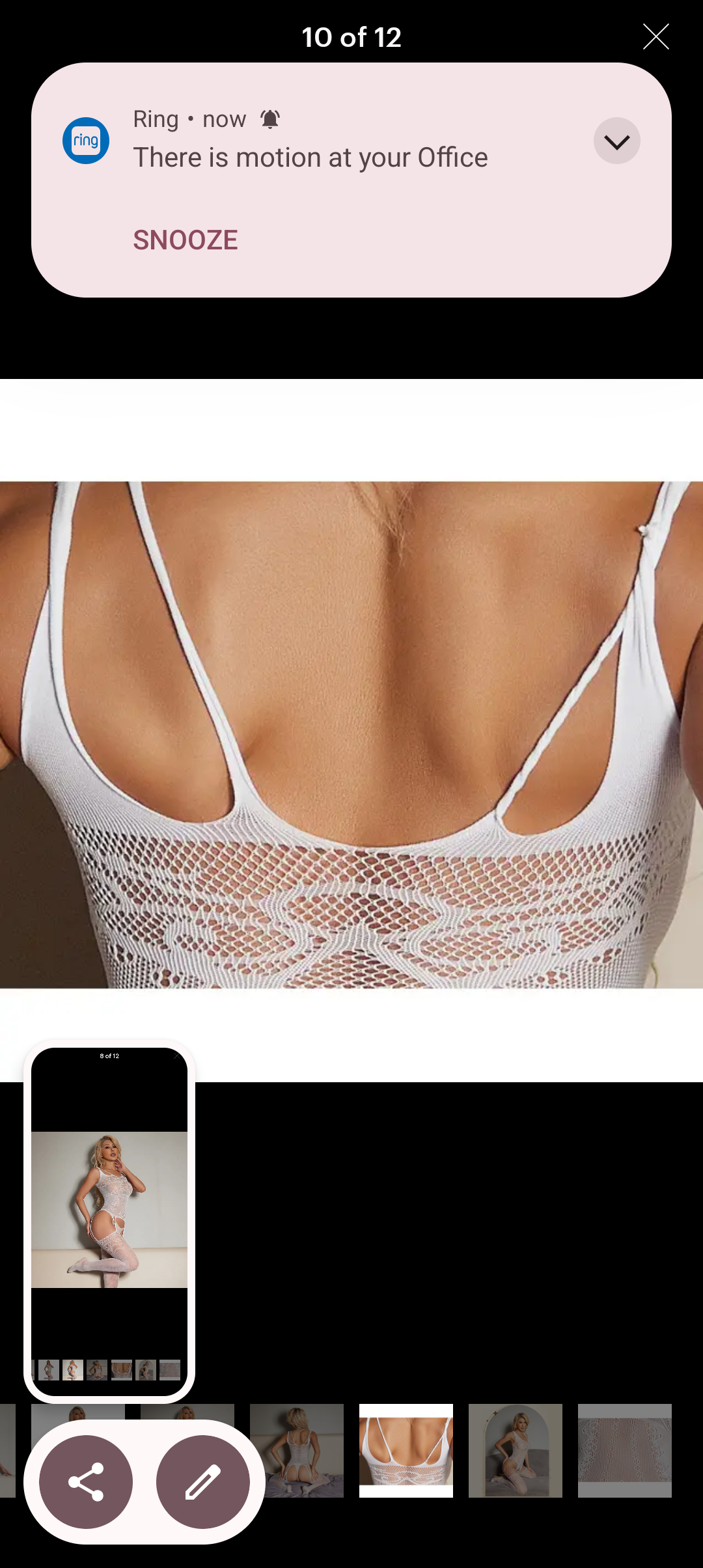 Blade Runna glow body suit